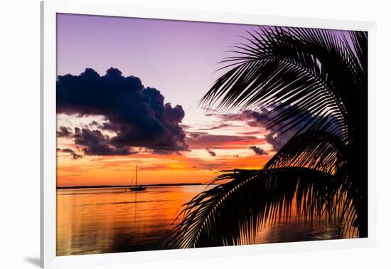 Sunset in Paradise - Florida-Philippe Hugonnard-Framed Photographic Print