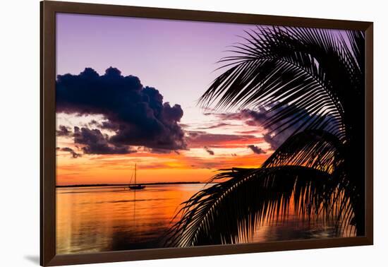 Sunset in Paradise - Florida-Philippe Hugonnard-Framed Photographic Print