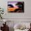 Sunset in Paradise - Florida-Philippe Hugonnard-Framed Stretched Canvas displayed on a wall