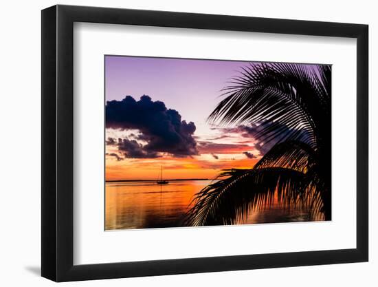 Sunset in Paradise - Florida-Philippe Hugonnard-Framed Premium Photographic Print