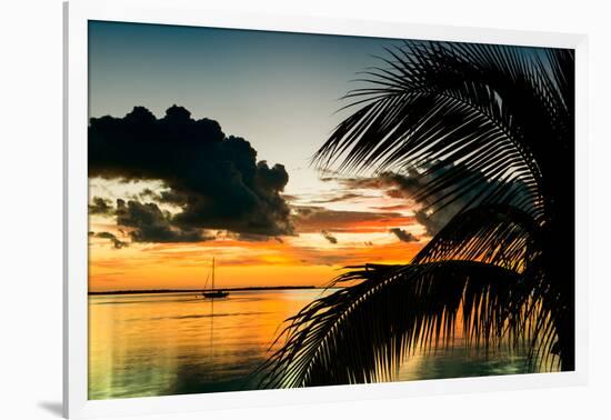 Sunset in Paradise - Florida-Philippe Hugonnard-Framed Photographic Print