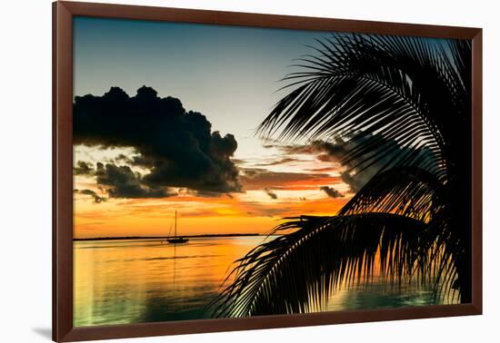 Sunset in Paradise - Florida-Philippe Hugonnard-Framed Photographic Print