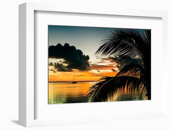 Sunset in Paradise - Florida-Philippe Hugonnard-Framed Photographic Print