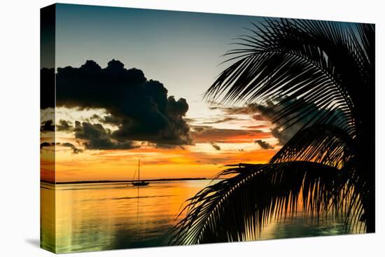 Sunset in Paradise - Florida-Philippe Hugonnard-Stretched Canvas