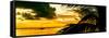 Sunset in Paradise - Florida-Philippe Hugonnard-Framed Stretched Canvas