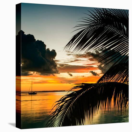 Sunset in Paradise - Florida-Philippe Hugonnard-Stretched Canvas