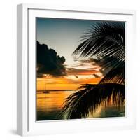 Sunset in Paradise - Florida-Philippe Hugonnard-Framed Photographic Print