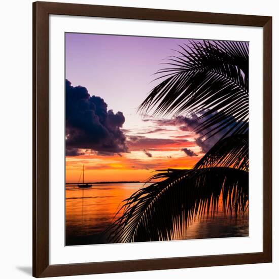 Sunset in Paradise - Florida-Philippe Hugonnard-Framed Photographic Print