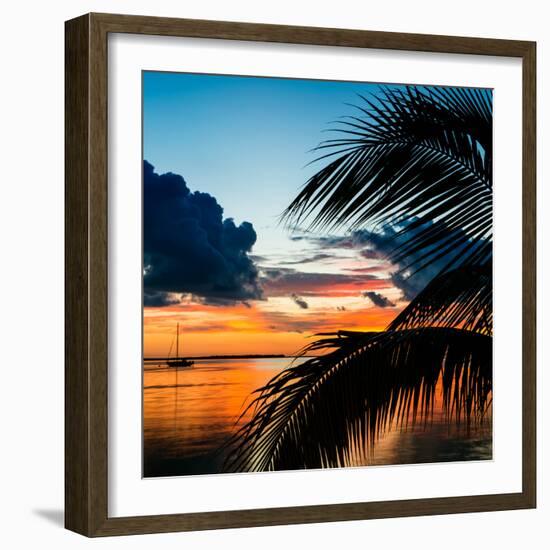 Sunset in Paradise - Florida-Philippe Hugonnard-Framed Photographic Print