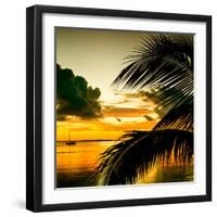 Sunset in Paradise - Florida-Philippe Hugonnard-Framed Photographic Print