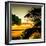 Sunset in Paradise - Florida-Philippe Hugonnard-Framed Photographic Print