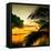 Sunset in Paradise - Florida-Philippe Hugonnard-Framed Stretched Canvas