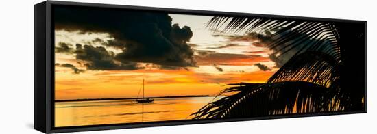 Sunset in Paradise - Florida-Philippe Hugonnard-Framed Stretched Canvas