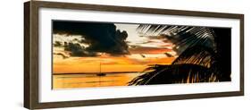 Sunset in Paradise - Florida-Philippe Hugonnard-Framed Photographic Print