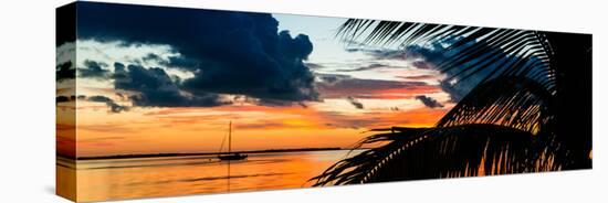 Sunset in Paradise - Florida-Philippe Hugonnard-Stretched Canvas