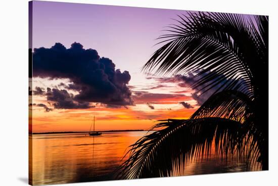 Sunset in Paradise - Florida-Philippe Hugonnard-Stretched Canvas