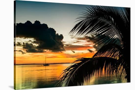 Sunset in Paradise - Florida-Philippe Hugonnard-Stretched Canvas