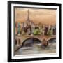 Sunset in Paris I-null-Framed Art Print