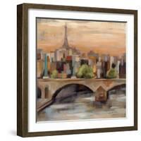 Sunset in Paris I-null-Framed Art Print