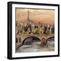 Sunset in Paris I-null-Framed Art Print