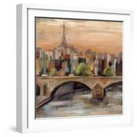 Sunset in Paris I-null-Framed Art Print