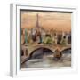 Sunset in Paris I-null-Framed Art Print