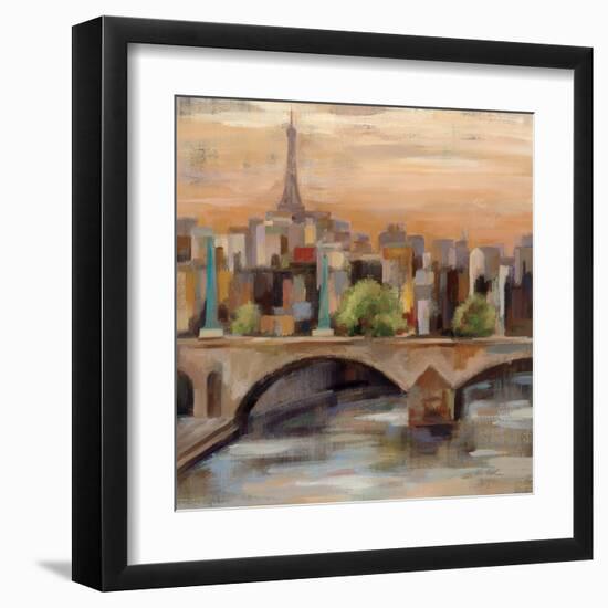 Sunset in Paris I-null-Framed Art Print