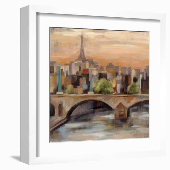 Sunset in Paris I-null-Framed Art Print