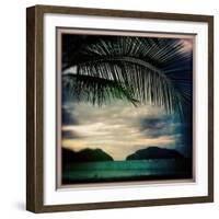 Sunset in Playa Herradura Costa Rica-pablo guzman-Framed Photographic Print