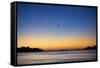 Sunset in Puerto Esondido, Sea of Cortes, Baja California Sur, Mexico (photo)-null-Framed Stretched Canvas