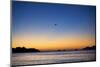 Sunset in Puerto Esondido, Sea of Cortes, Baja California Sur, Mexico (photo)-null-Mounted Photographic Print