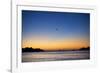 Sunset in Puerto Esondido, Sea of Cortes, Baja California Sur, Mexico (photo)-null-Framed Photographic Print