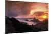 Sunset In Rio-Bent Rej-Mounted Giclee Print