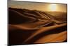 Sunset in Sahara Desert-Anna Gibiskys-Mounted Photographic Print