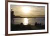 Sunset in San Francisco Bay, California-Anna Miller-Framed Photographic Print