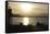 Sunset in San Francisco Bay, California-Anna Miller-Framed Stretched Canvas