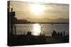 Sunset in San Francisco Bay, California-Anna Miller-Stretched Canvas