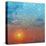 Sunset In Sea-Vertyr-Stretched Canvas