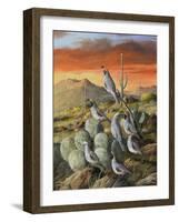 Sunset in Spring 3-Trevor V. Swanson-Framed Giclee Print