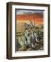 Sunset in Spring 3-Trevor V. Swanson-Framed Premium Giclee Print