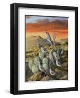 Sunset in Spring 3-Trevor V. Swanson-Framed Premium Giclee Print