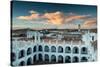 Sunset in Sucre over the Rooftop of the Convent of San Felipe Neri-Alex Saberi-Stretched Canvas