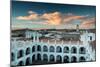 Sunset in Sucre over the Rooftop of the Convent of San Felipe Neri-Alex Saberi-Mounted Premium Photographic Print