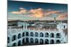 Sunset in Sucre over the Rooftop of the Convent of San Felipe Neri-Alex Saberi-Mounted Photographic Print