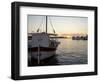 Sunset in Supetar, Island of Brac, Dalmatian Coast, Croatia-Joern Simensen-Framed Photographic Print