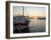 Sunset in Supetar, Island of Brac, Dalmatian Coast, Croatia-Joern Simensen-Framed Photographic Print