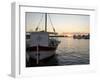 Sunset in Supetar, Island of Brac, Dalmatian Coast, Croatia-Joern Simensen-Framed Photographic Print