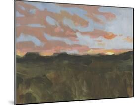 Sunset in Taos I-Jacob Green-Mounted Art Print