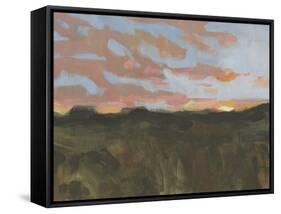 Sunset in Taos I-Jacob Green-Framed Stretched Canvas