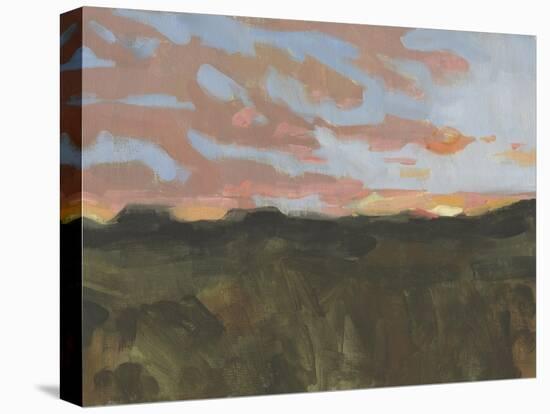 Sunset in Taos I-Jacob Green-Stretched Canvas